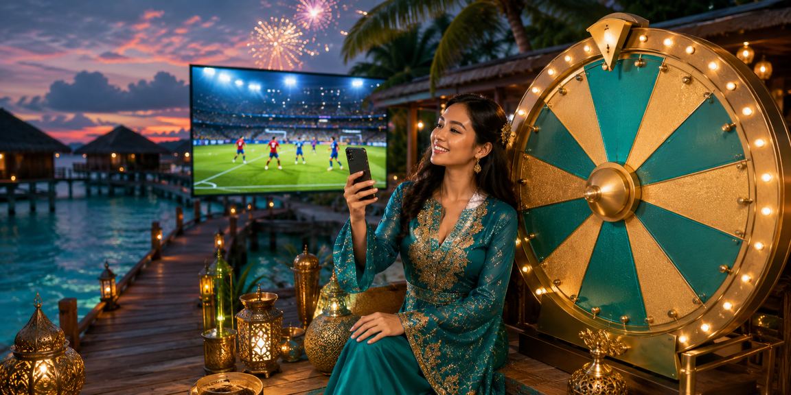 Penyokong bola sepak di Sabah menikmati pertaruhan sukan semasa perayaan Hari Raya melalui platform 737